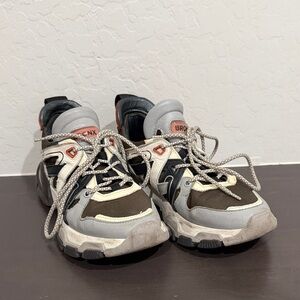 Bronx Athletic Sneakers in Black, Gray, and Cream